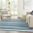 Pemberly Row Modern / Contemporary Home 6'x9' Navy Blue Area Rug