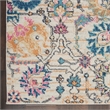 Pemberly Row 8'x10' Ivory Multicolor Fabric Bohemian Area Rug