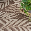 Pemberly Row Modern / Contemporary Home 10'x14' Mocha Area Rug