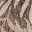 Pemberly Row Modern / Contemporary Home 2'x4' Mocha Area Rug
