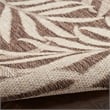 Pemberly Row Modern / Contemporary Home 2'x4' Mocha Area Rug