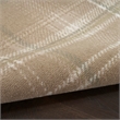 Pemberly Row Modern / Contemporary Home 12' Runner Taupe Area Rug