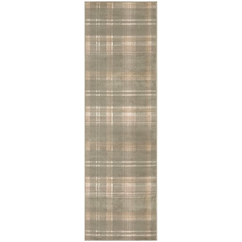 Pemberly Row Modern / Contemporary Home 6'x9' Olive Area Rug