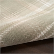 Pemberly Row Modern / Contemporary Home 6'x9' Olive Area Rug