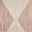 Pemberly Row Modern / Contemporary Home 9'x12' Fabric Beige Area Rug