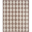 Pemberly Row Contemporary Home 7'x10' Fabric Natural Area Rug
