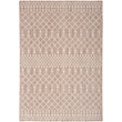 Pemberly Row Modern / Contemporary 5'x7' Fabric Beige Area Rug