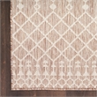 Pemberly Row Modern / Contemporary 5'x7' Fabric Beige Area Rug