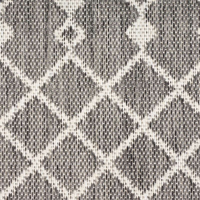 Pemberly Row Modern / Contemporary 5'x7' Fabric Charcoal Area Rug