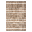 Pemberly Row Modern / Contemporary 7'x10' Fabric Jute Ivory Area Rug