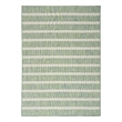 Pemberly Row Contemporary 5'x7' Fabric Blue Green Ivory Area Rug