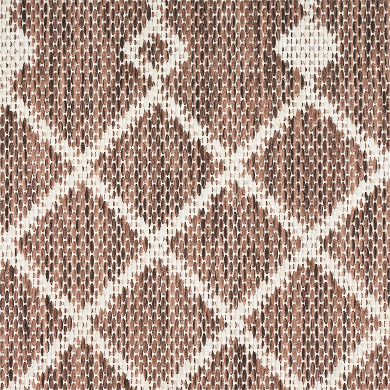 Pemberly Row Modern / Contemporary 5'x7' Fabric Natural Area Rug
