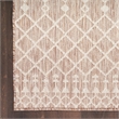 Pemberly Row Modern / Contemporary 7'x10' Fabric Beige Area Rug