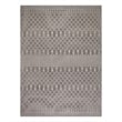 Pemberly Row Modern / Contemporary 9'x12' Fabric Charcoal Area Rug