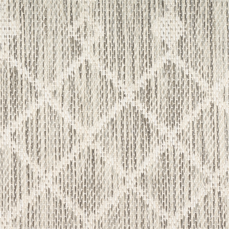 Pemberly Row Modern / Contemporary 8'x10' Fabric Light Gray Area Rug