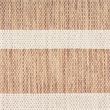 Pemberly Row Modern / Contemporary 9'x12' Fabric Jute Ivory Area Rug