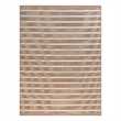 Pemberly Row Modern / Contemporary 9'x12' Fabric Jute Ivory Area Rug
