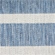 Pemberly Row Modern / Contemporary 9'x12' Fabric Navy Ivory Area Rug