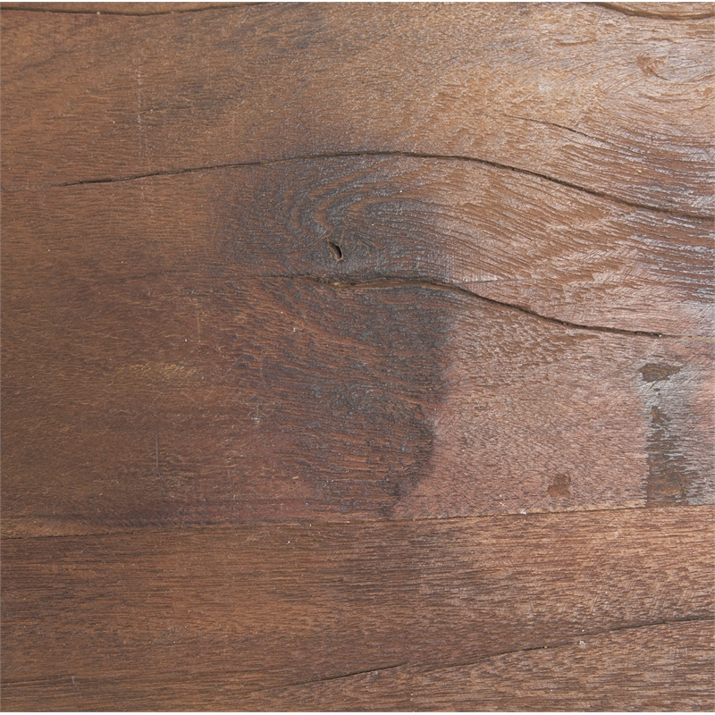 Pemberly Row Contemporary Rustic Brown Reclaimed Wood Console Table