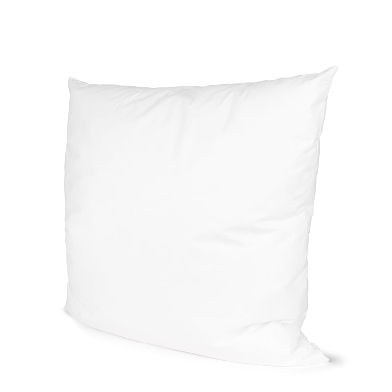 Pemberly Row Contemporary 22x22 Non-Allergen White Fabric Pillow insert