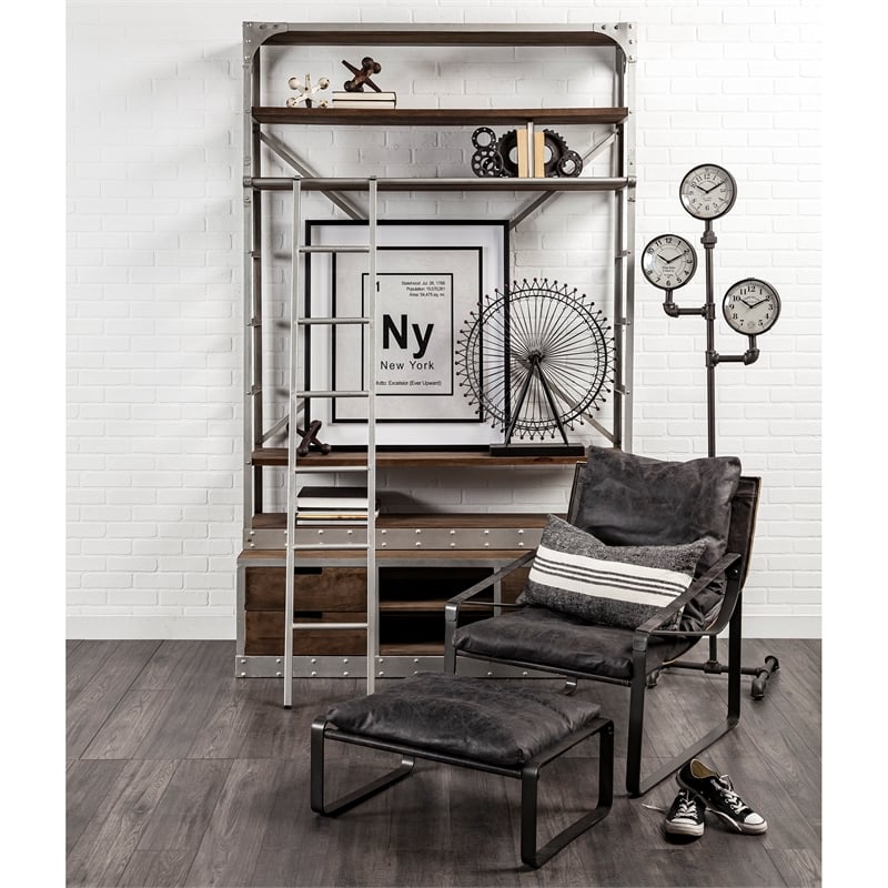 Pemberly Row 14x26 Black With Stripes Decorative Pillow Cover