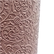 Pemberly Row 12-inch Tall Modern Ceramic Flower Vase in Pink