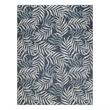 Pemberly Row Contemporary Home 10'x 14' Navy Tropical-pattern Area Rug