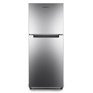 Pemberly Row 10cf Top Freezer Refrigerator 24in Frost Free Quiet 43dB 110V