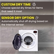 Pemberly Row Ultra Compact Short Vented Sensor Dryer 2.6cf/10lb LED Ops