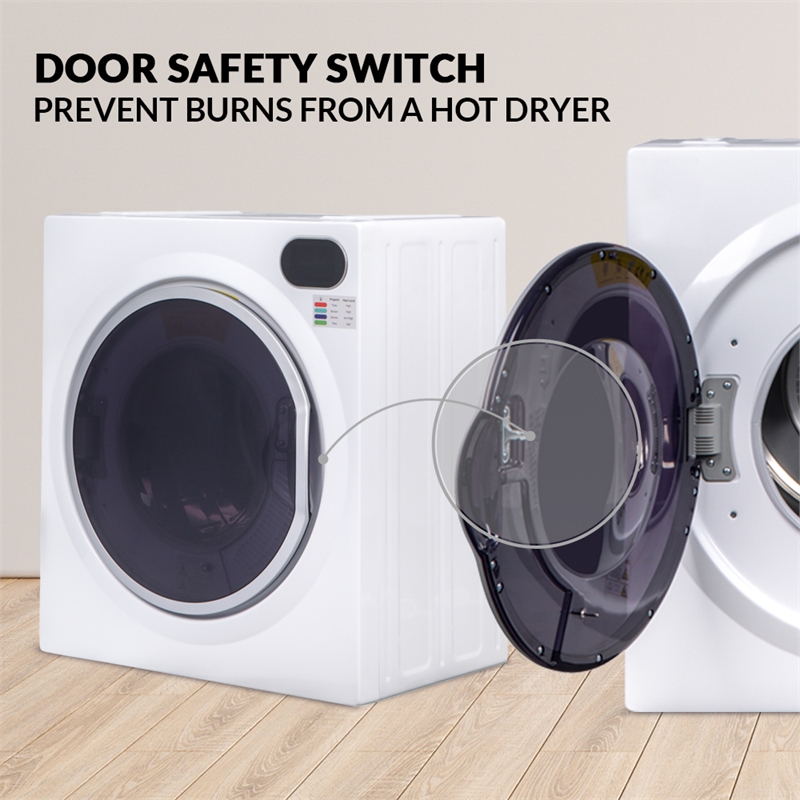 Pemberly Row Ultra Compact Short Vented Sensor Dryer 2.6cf/10lb LED Ops