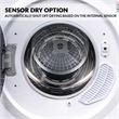 Pemberly Row Ultra Compact Short Vented Sensor Dryer 2.6cf/10lb LED Ops