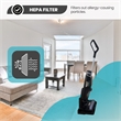Pemberly Row Cordless Self Cleaning Wet/Dry Vacuum Sweep Mop in White