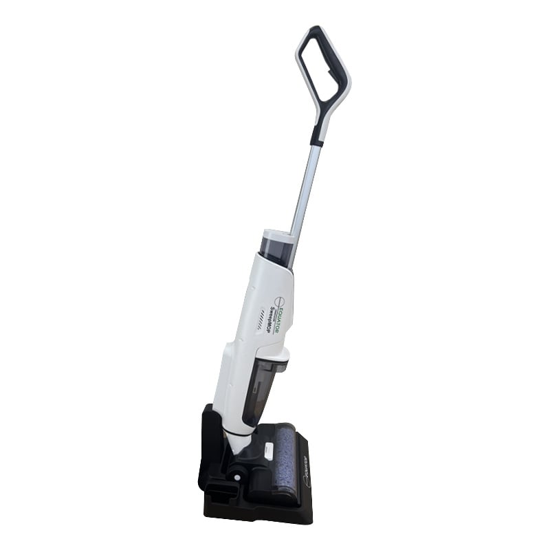 Pemberly Row Cordless Self Cleaning Wet/Dry Vacuum Sweep Mop in White