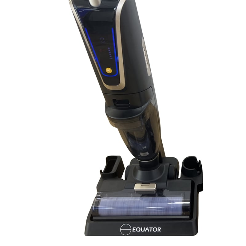 Pemberly Row Cordless Self-Cleaning Wet/Dry Vacuum Sweep Mop in Black