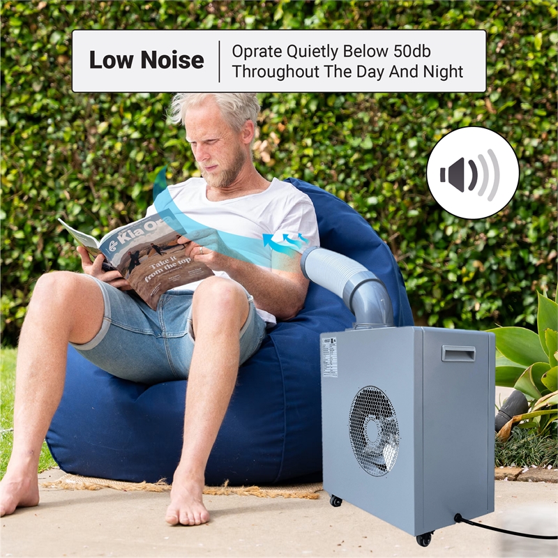 Pemberly Row 9000 BTU Outdoor Air Conditioner 3-in-1 Heater/Cooler/Fan