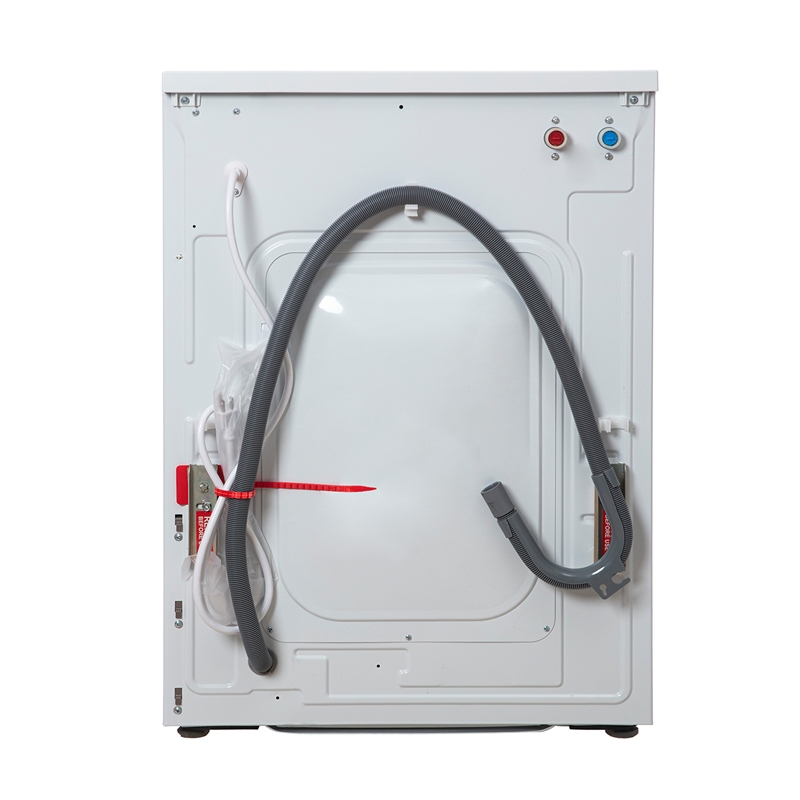 Pemberly Row 1.6 cu.ft./15 lbs White Front load Washer 15 Programs & Pet Cycle