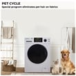 Pemberly Row 1.6 cu.ft./15 lbs White Front load Washer 15 Programs & Pet Cycle