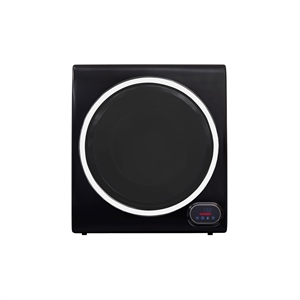 Pemberly Row 3.5 cu.ft. Compact Short Dryer with Digital Controls in Black