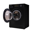 Pemberly Row 1.6 cu.ft./15 lbs Black Front Load Washer 15 Programs & Pet Cycle