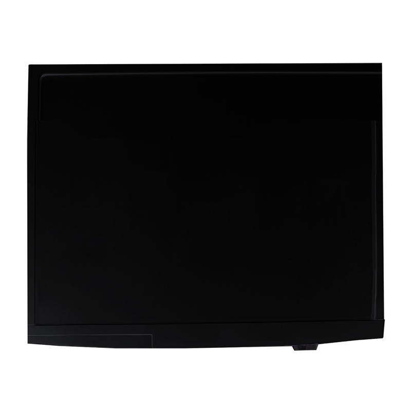 Pemberly Row 1.6 cu.ft./15 lbs Black Front Load Washer 15 Programs & Pet Cycle