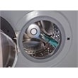 Pemberly Row 1.6 cu.ft./15 lbs Silver Front Load Washer 15 Programs & Pet Cycle