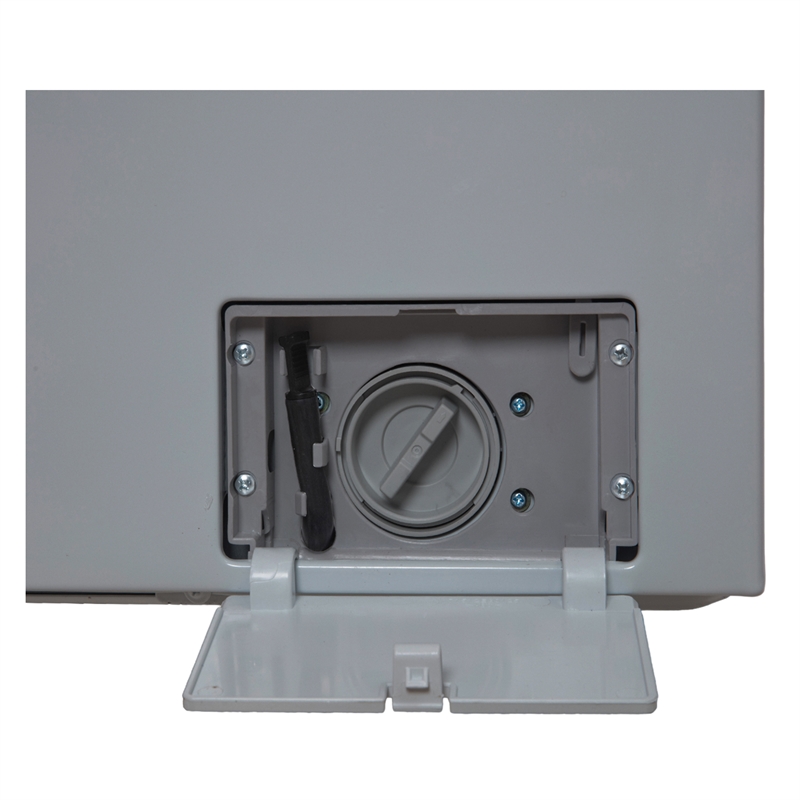 Pemberly Row 1.6 cu.ft./15 lbs Silver Front Load Washer 15 Programs & Pet Cycle