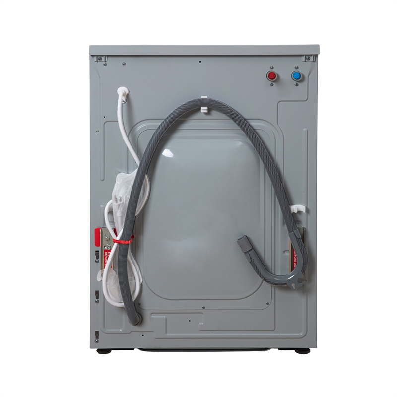 Pemberly Row 1.6 cu.ft./15 lbs Silver Front Load Washer 15 Programs & Pet Cycle