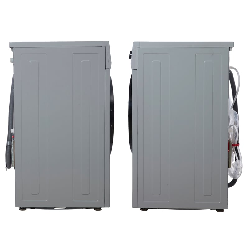 Pemberly Row 1.6 cu.ft./15 lbs Silver Front Load Washer 15 Programs & Pet Cycle