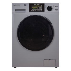 Pemberly Row 1.6 cu.ft./15 lbs Silver Front Load Washer 15 Programs & Pet Cycle