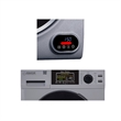 Pemberly Row 110V 1.6 cf Washer & 3.5cf Vented Digital Sensor Dryer in Silver