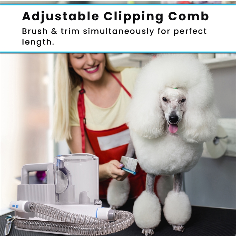 Pemberly Row 120V Advanced Pet Groomer with Adjustable Clipping Comb