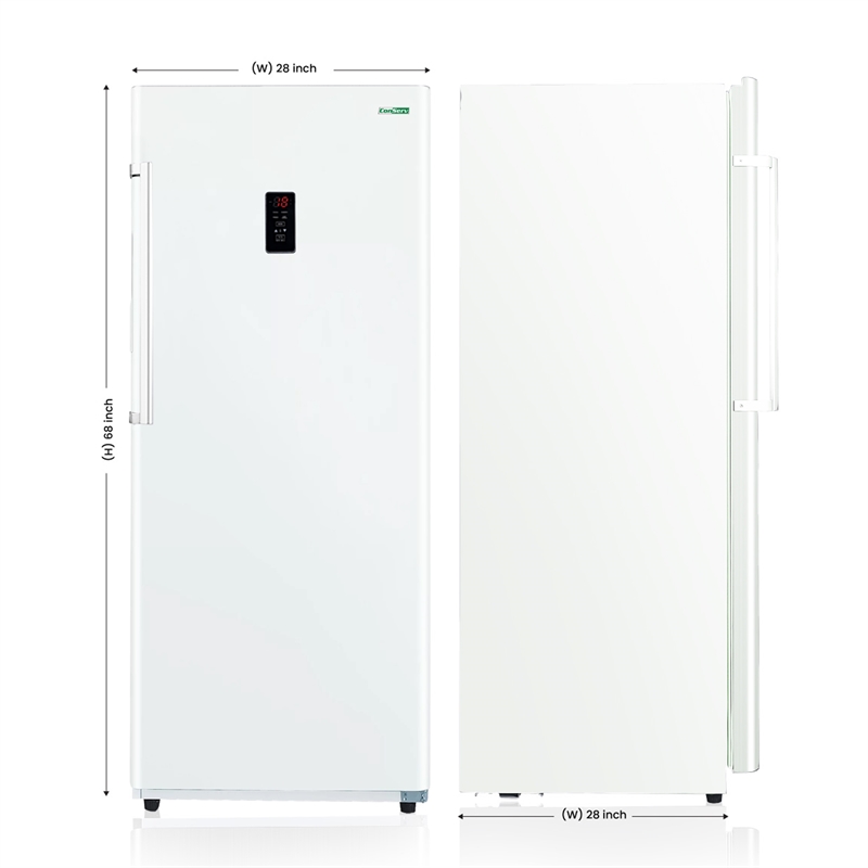 Pemberly Row 14cf Upright Freezer Convertible REF Garage Ready E-Star 28