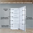 Pemberly Row 14cf Upright Freezer Convertible REF Garage Ready E-Star 28