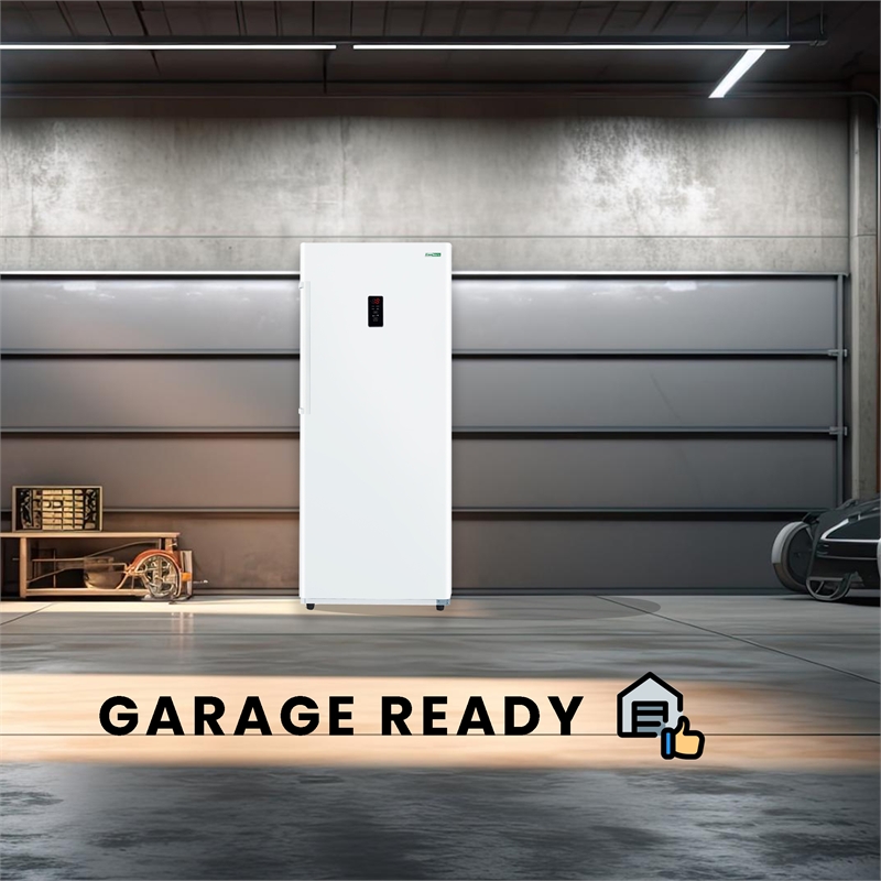 Pemberly Row 14cf Upright Freezer Convertible REF Garage Ready E-Star 28